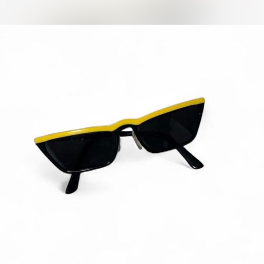 Prada Black and Yellow Sunglasses